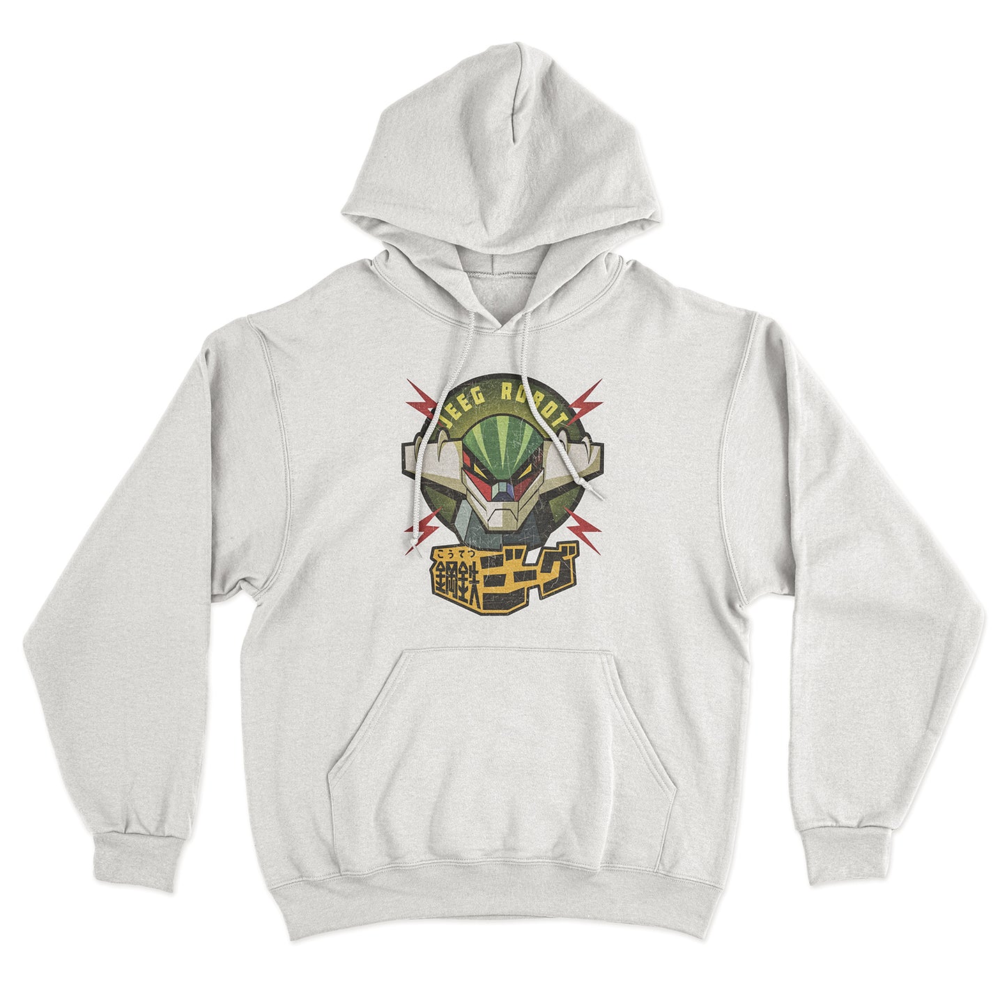 Felpa Cappuccio - JEEG - Jeeg Robot d'Acciaio - #chooseurcolor
