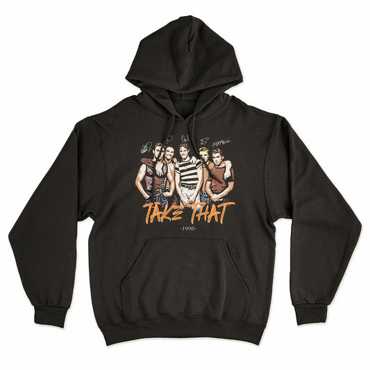 Felpa Cappuccio TAKETHAT - Take That - boy band - Music '90 - #chooseurcolor