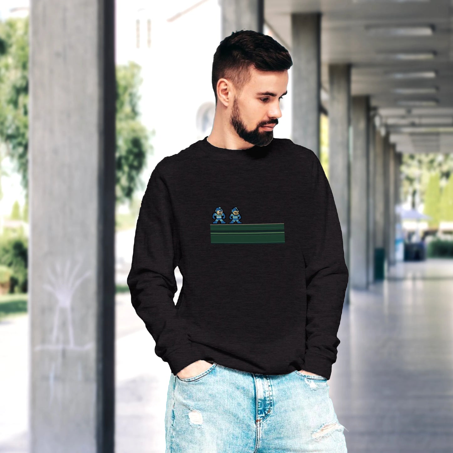 CUC GIROCOLLO MEGAMAN ROCKMAN - Unisex - RETRO GAME #chooseurcolor