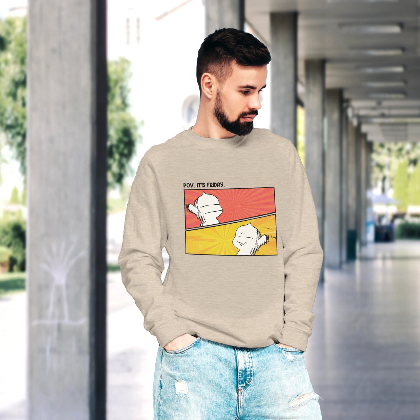 CUC GIROCOLLO PUCK FRIDAY - Unisex - ANIME MANGA - Berserk - Meme - Divertente - #chooseurcolor