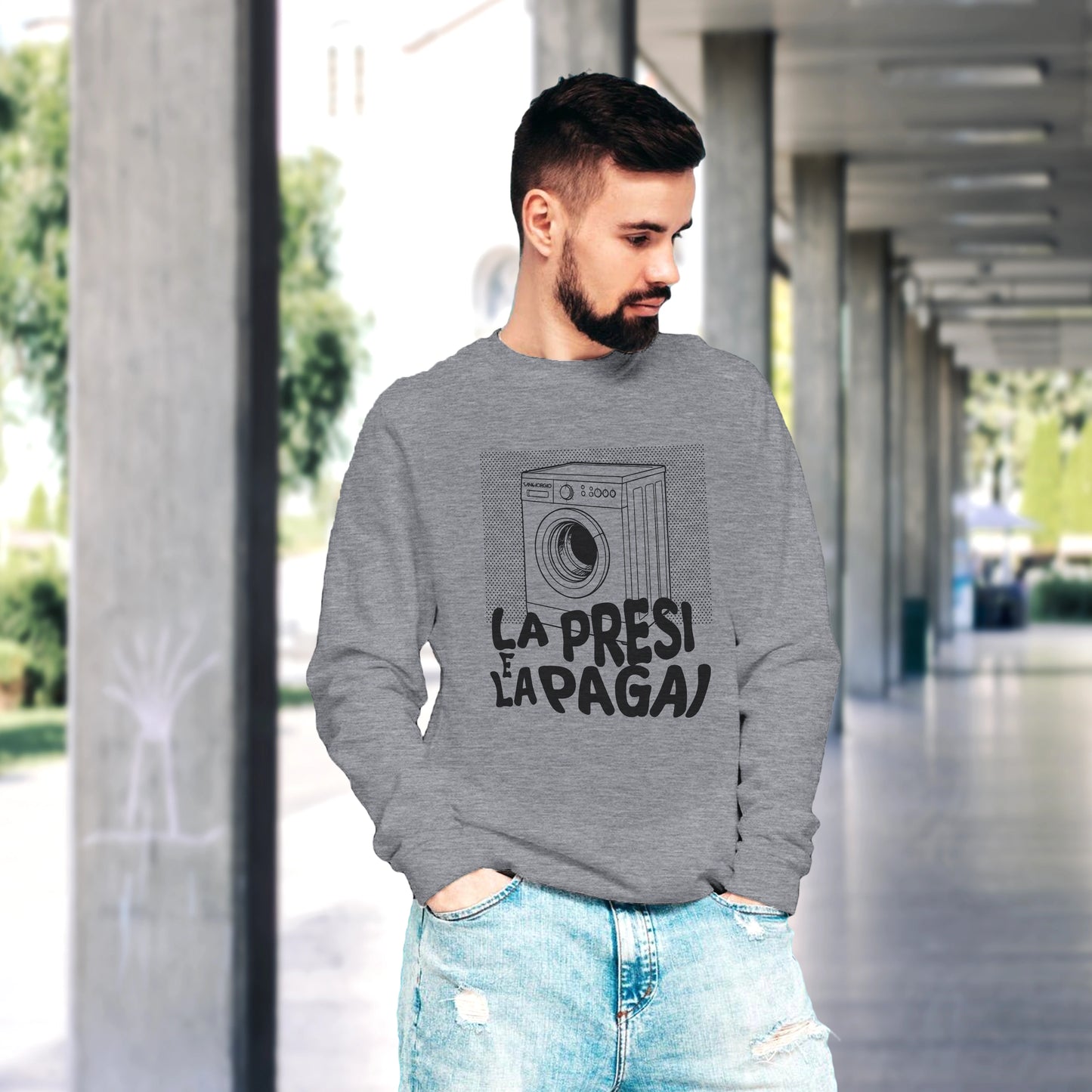 CUC GIROCOLLO La Lavatrice - Unisex - PERSONAGGI FAMOSI- scherzo telefonico - Mario Magnotta - #chooseurcolor