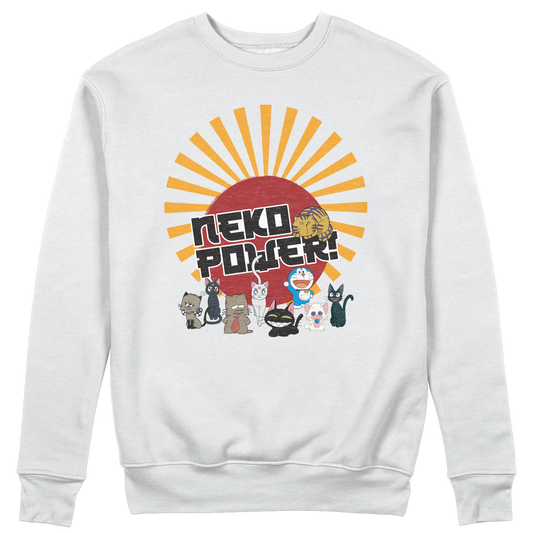 CUC GIROCOLLO Neko Power - Unisex - ANIME MANGA - Gatti Cartoni - #chooseurcolor