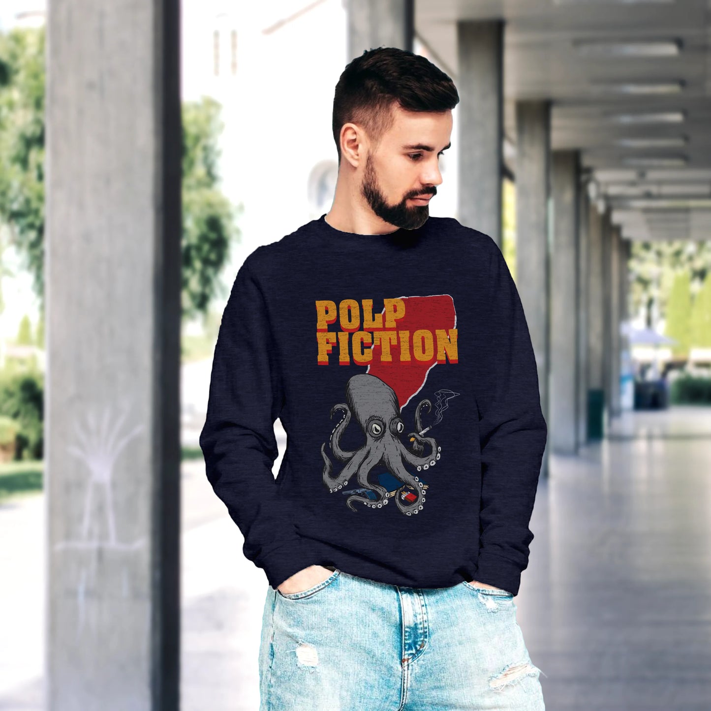 CUC GIROCOLLO Polp Fiction - Unisex - FILM - Cult - Divertente - Tarantino - #chooseurcolor
