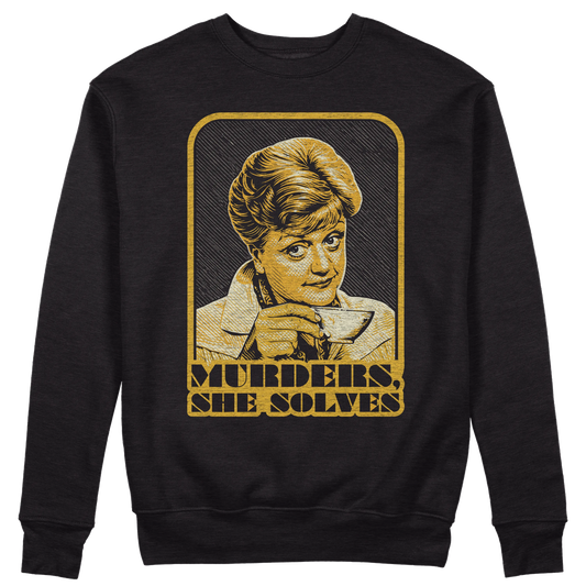 CUC GIROCOLLO Murders She Solves - Unisex - SERIE TV - PERSONAGGI FAMOSI - Jessica Fletcher - La signora in giallo - Cult - #chooseurcolor