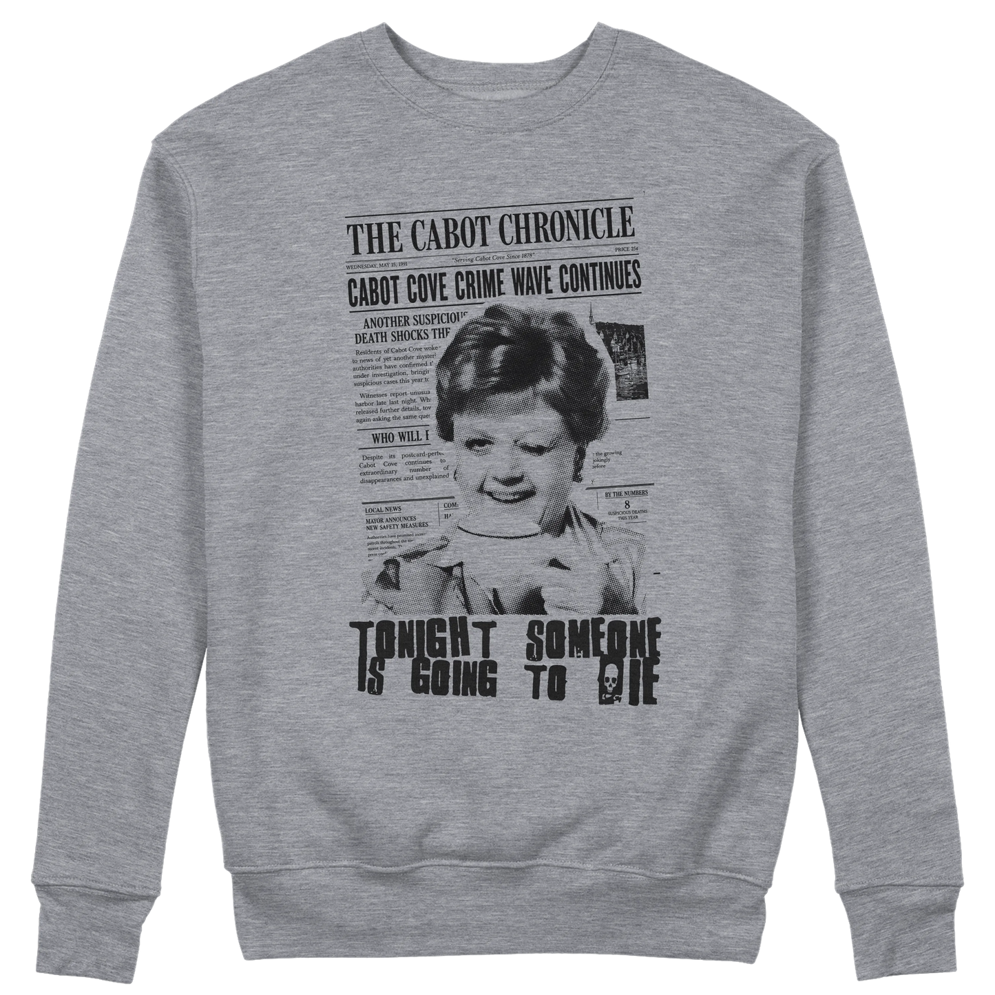 CUC GIROCOLLO JESSICA TONIGHT SOMEONE IS GOING TO DIE - Unisex - PERSONAGGI FAMOSI - SERIE TV - Jessica Fletcher - Divertente - Cabot Cove - La signora in giallo - #chooseurcolor