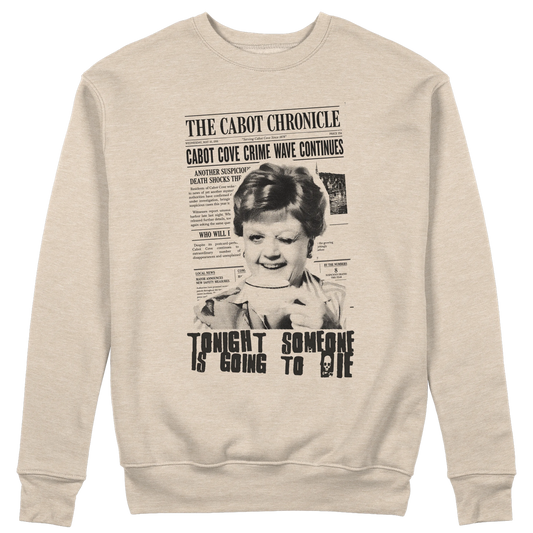 CUC GIROCOLLO JESSICA TONIGHT SOMEONE IS GOING TO DIE - Unisex - PERSONAGGI FAMOSI - SERIE TV - Jessica Fletcher - Divertente - Cabot Cove - La signora in giallo - #chooseurcolor