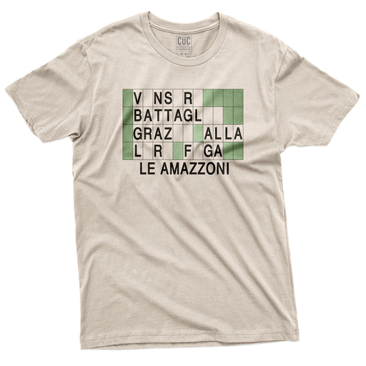 CUC T-Shirt LE AMAZZONI - La Ruota della Fortuna - Tv Cult #chooseurcolor