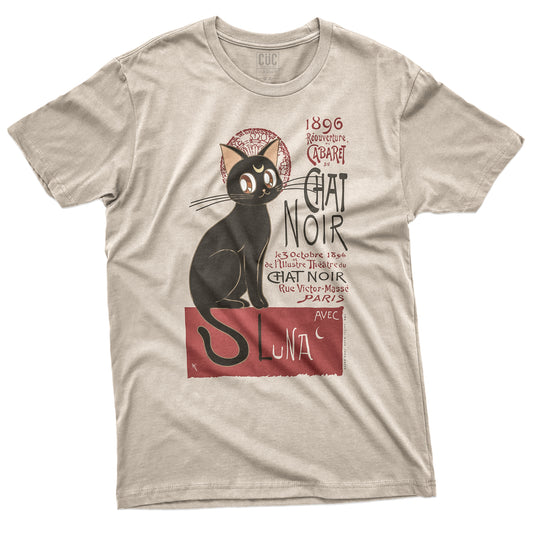 CUC T-Shirt LUNA - Noir - Sailor - Cartoon - #chooseurcolor