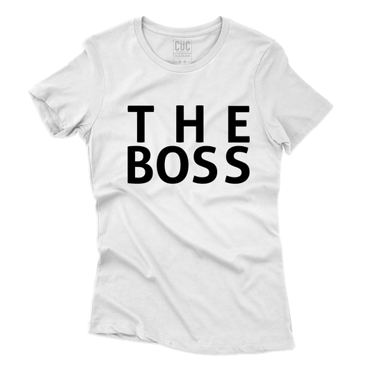 CUC T-SHIRT SAN VALENTINO THE BOSS - THE REAL BOSS - REGALO PER COPPIA - #chooseurcolor