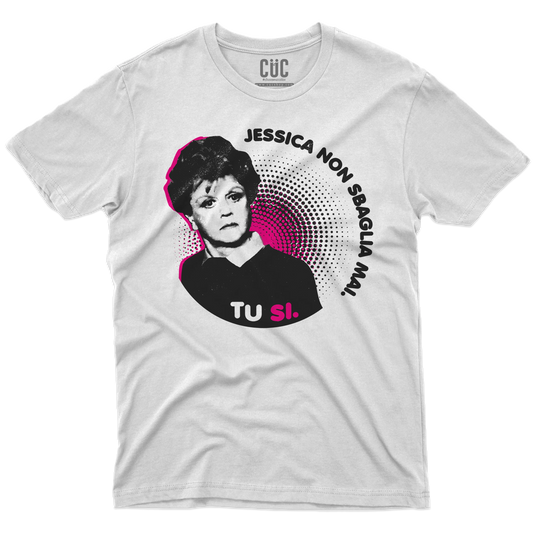 CUC T-SHIRT Jessica non sbaglia mai - Jessica Fletcher - PERSONAGGI FAMOSI - Divertente - Crime - #chooseurcolor
