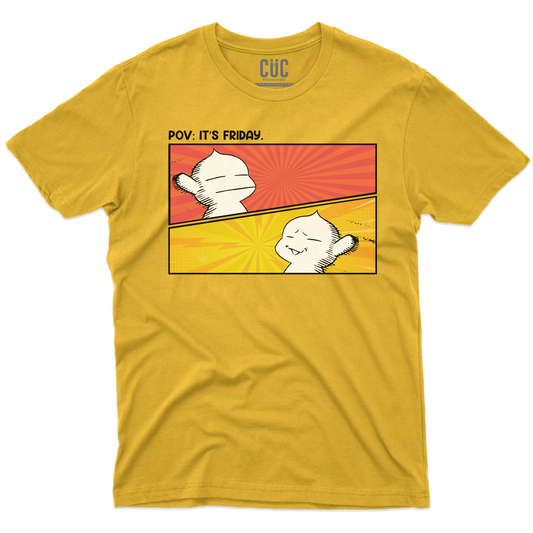 CUC T-SHIRT PUCK FRIDAY - ANIME MANGA - Berserk - Meme - Divertente - #chooseurcolor