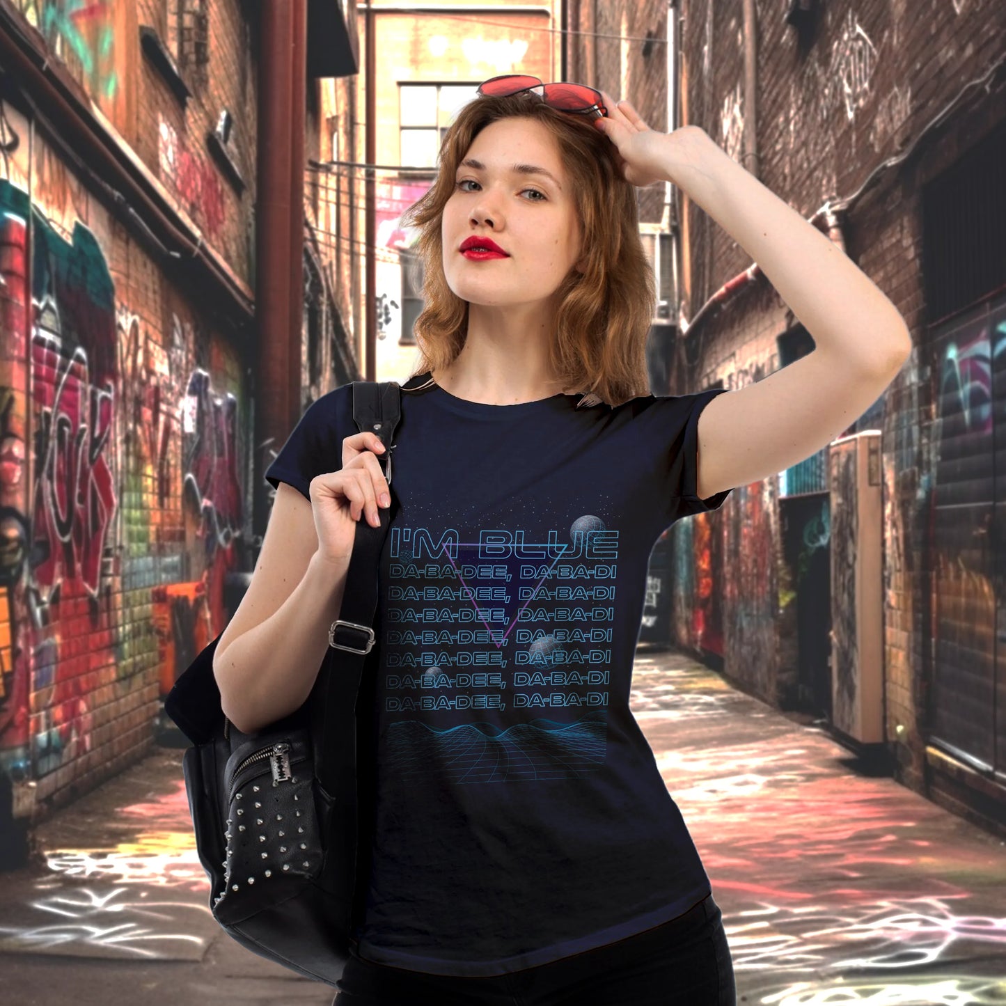 CUC T-SHIRT I’m blue - Dance - #chooseurcolor