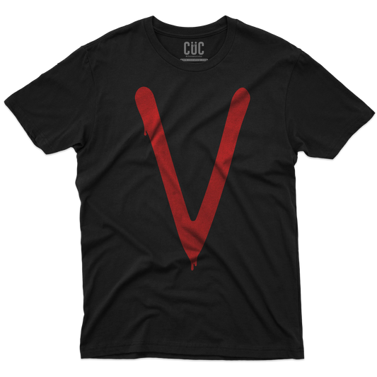 CUC T-SHIRT V - Visitors 1984 - SERIE TV - Cult - #chooseurcolor