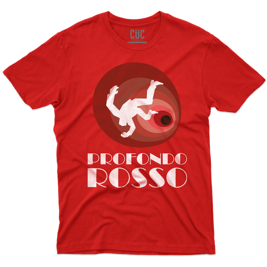 CUC T-SHIRT Profondo Rosso - FILM - Cult - Cinema Italiano - #chooseurcolor
