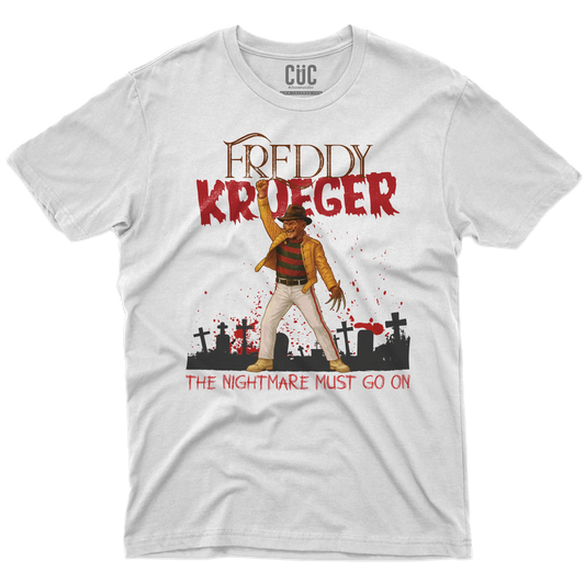 CUC T-SHIRT Freddy Krueger Mercury - FILM MUSICA - QUEEN - #chooseurcolor