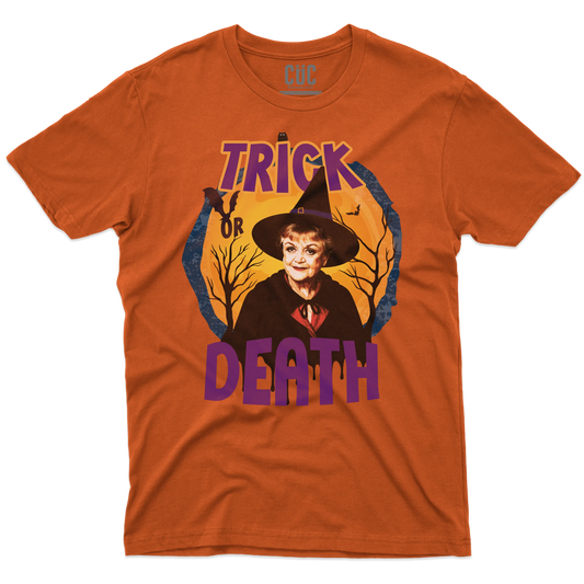 CUC T-SHIRT Trick or Death Jess - SERIE TV - Halloween - Divertente - #chooseurcolor