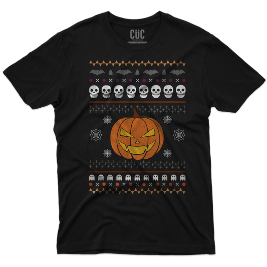 CUC T-SHIRT Ugly Halloween Sweater - Divertente - Spooky Season - #chooseurcolor