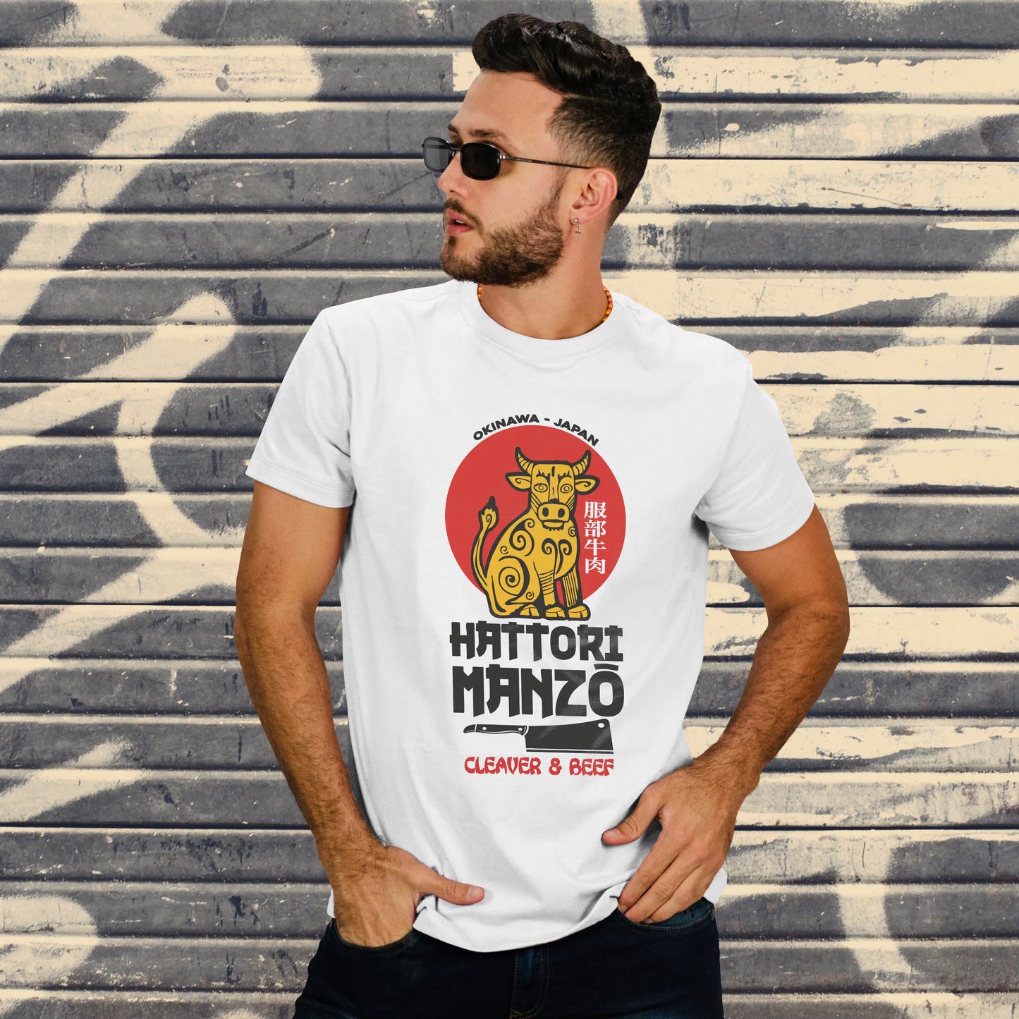 CUC T-SHIRT HATTORI MANZO - FILM - Divertente - Kill Bill Parodia - #chooseurcolor