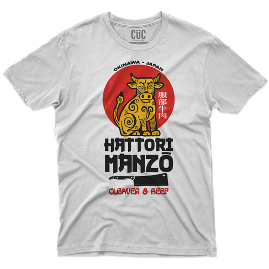 CUC T-SHIRT HATTORI MANZO - FILM - Divertente - Kill Bill Parodia - #chooseurcolor