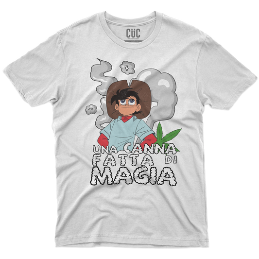 CUC T-SHIRT Una canna fatta di magia - ANIME MANGA - Divertente - #chooseurcolor
