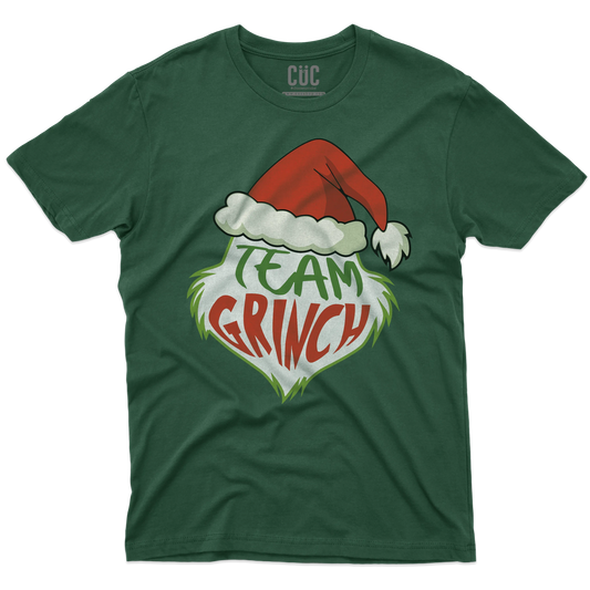 CUC T-SHIRT Team Grinch - FILM - Natale - #chooseurcolor