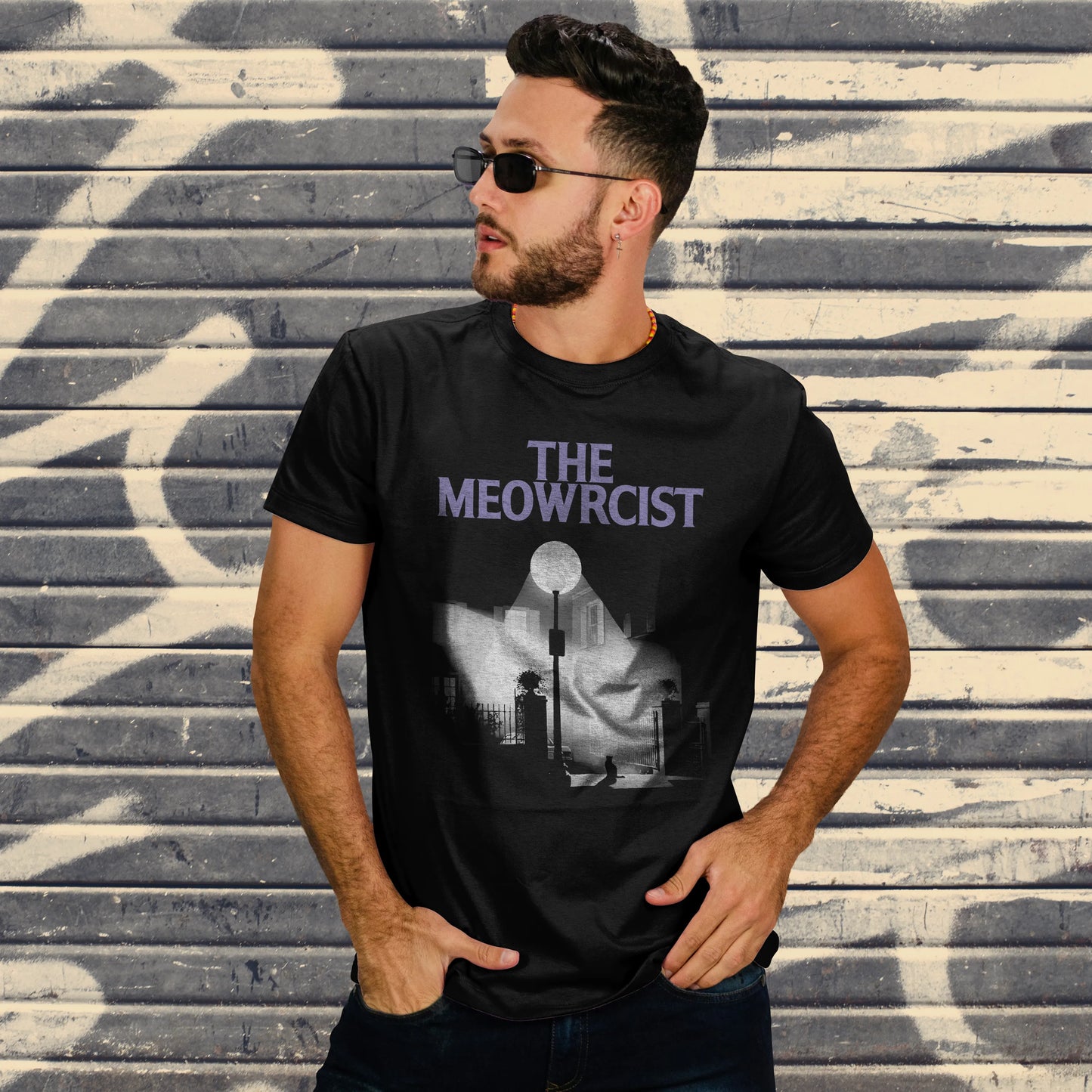 CUC T-SHIRT THE MEOWRCIST - FILM - Halloween - Divertente - Gatti - #chooseurcolor