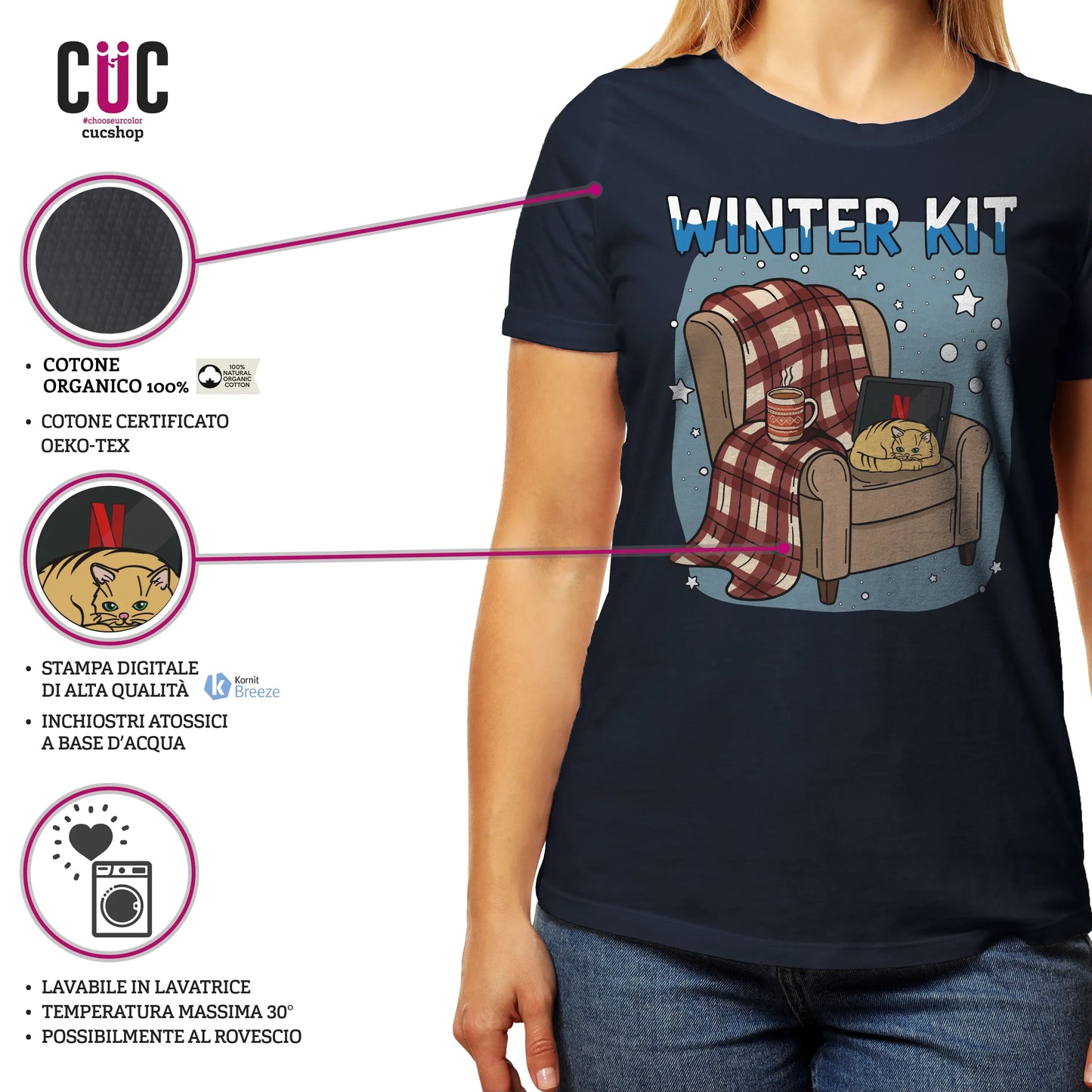 CUC T-SHIRT WINTER KIT - #chooseurcolor