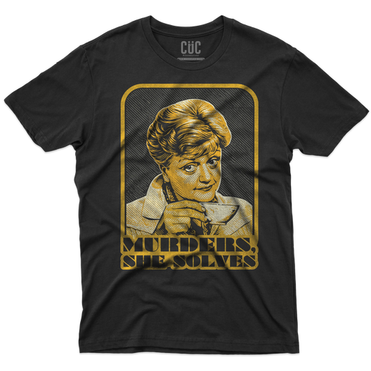 CUC T-SHIRT Murders She Solves - SERIE TV - PERSONAGGI FAMOSI - Jessica Fletcher - La signora in giallo - Cult - #chooseurcolor