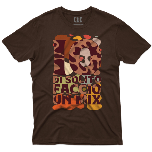 CUC T-SHIRT Io di solito faccio un mix - PERSONAGGI FAMOSI - UGIP - #chooseurcolor