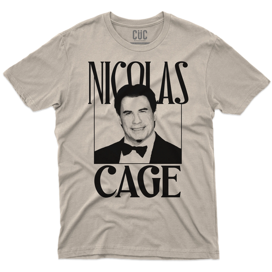 CUC T-SHIRT Travolta Cage Face Off - FILM - PERSONAGGI FAMOSI - CULT - #chooseurcolor