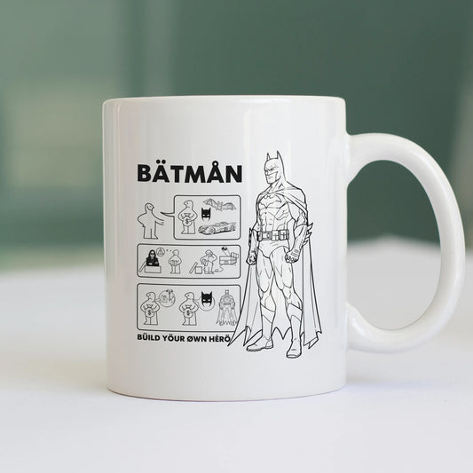 CUC TAZZA BATMAN BUILD YOUR HERO - FILM - Cult - Divertente - #chooseurcolor