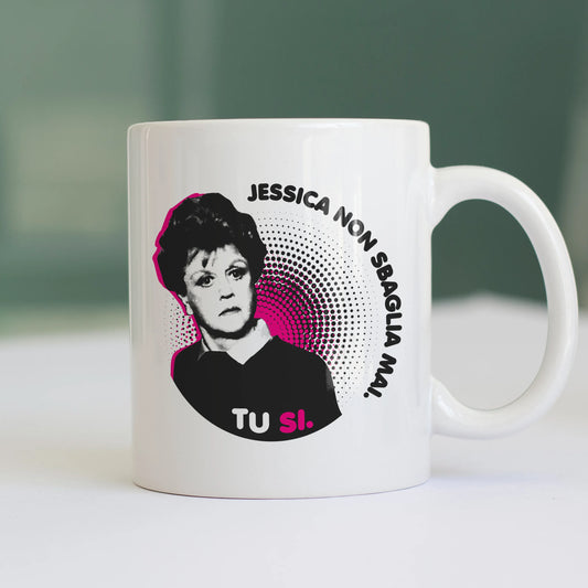 CUC TAZZA Jessica non sbaglia mai - PERSONAGGI FAMOSI - Jessica Fletcher - Divertente - Crime - #chooseurcolor