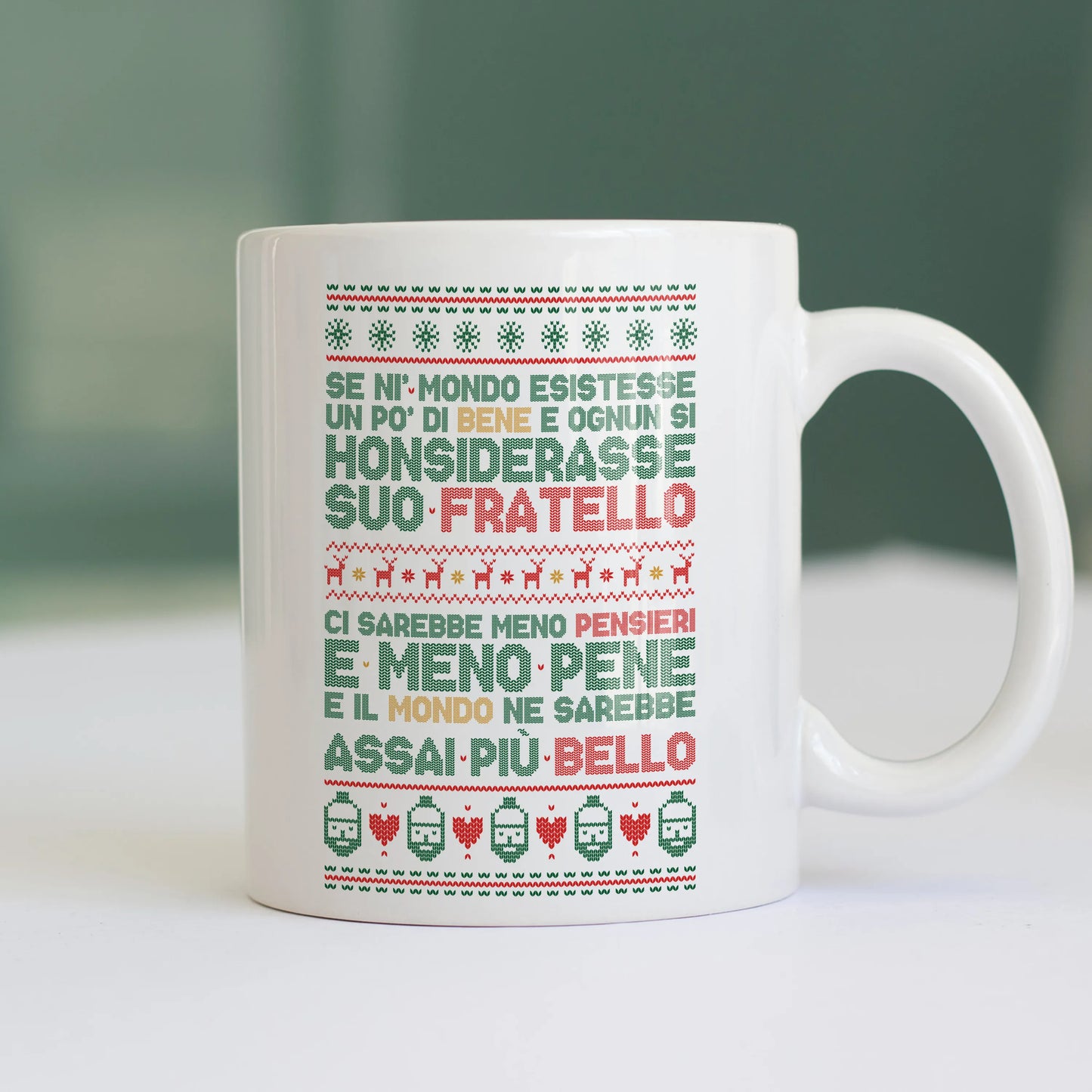 CUC TAZZA PATCHANI - Poesia Natalizia - PERSONAGGI FAMOSI - Natale - #chooseurcolor