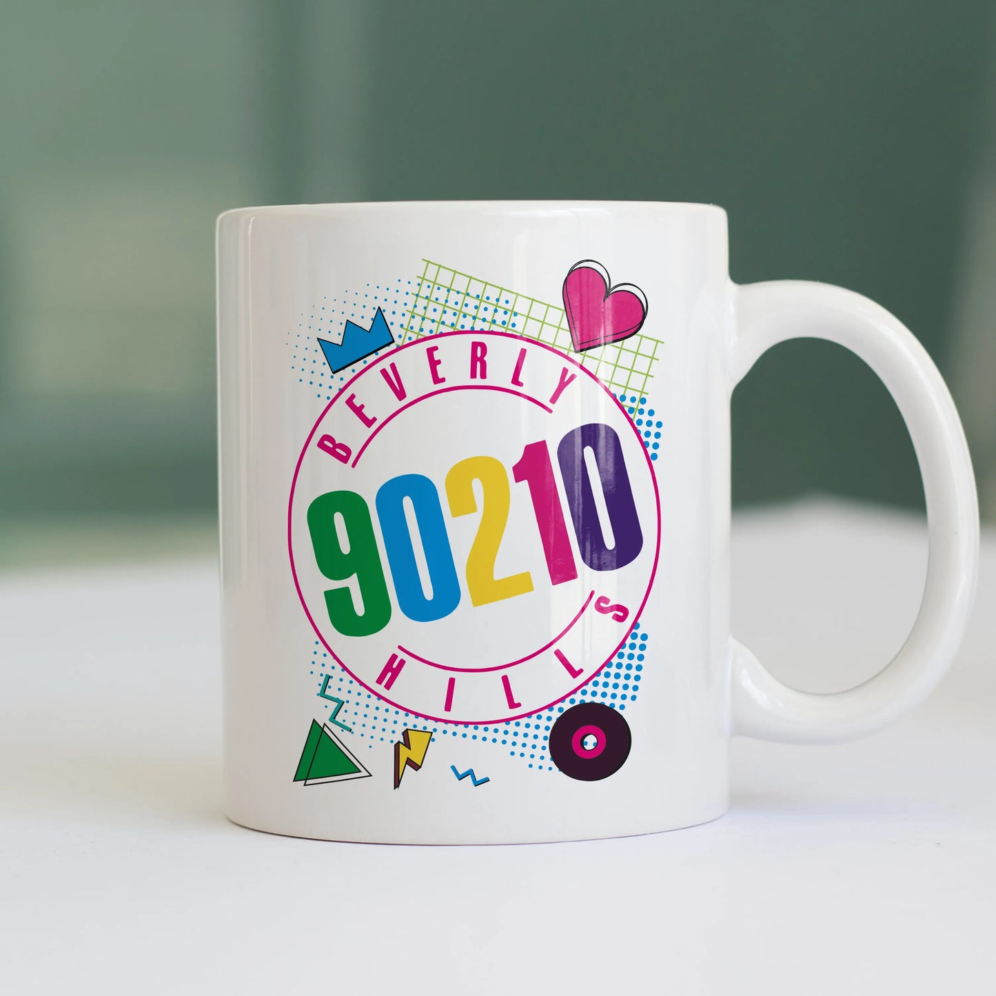 CUC TAZZA IN CERAMICA Beverly Hills 90210 90s Vibes - SERIE TV - Anni 90 - Nostalgia - #chooseurcolor