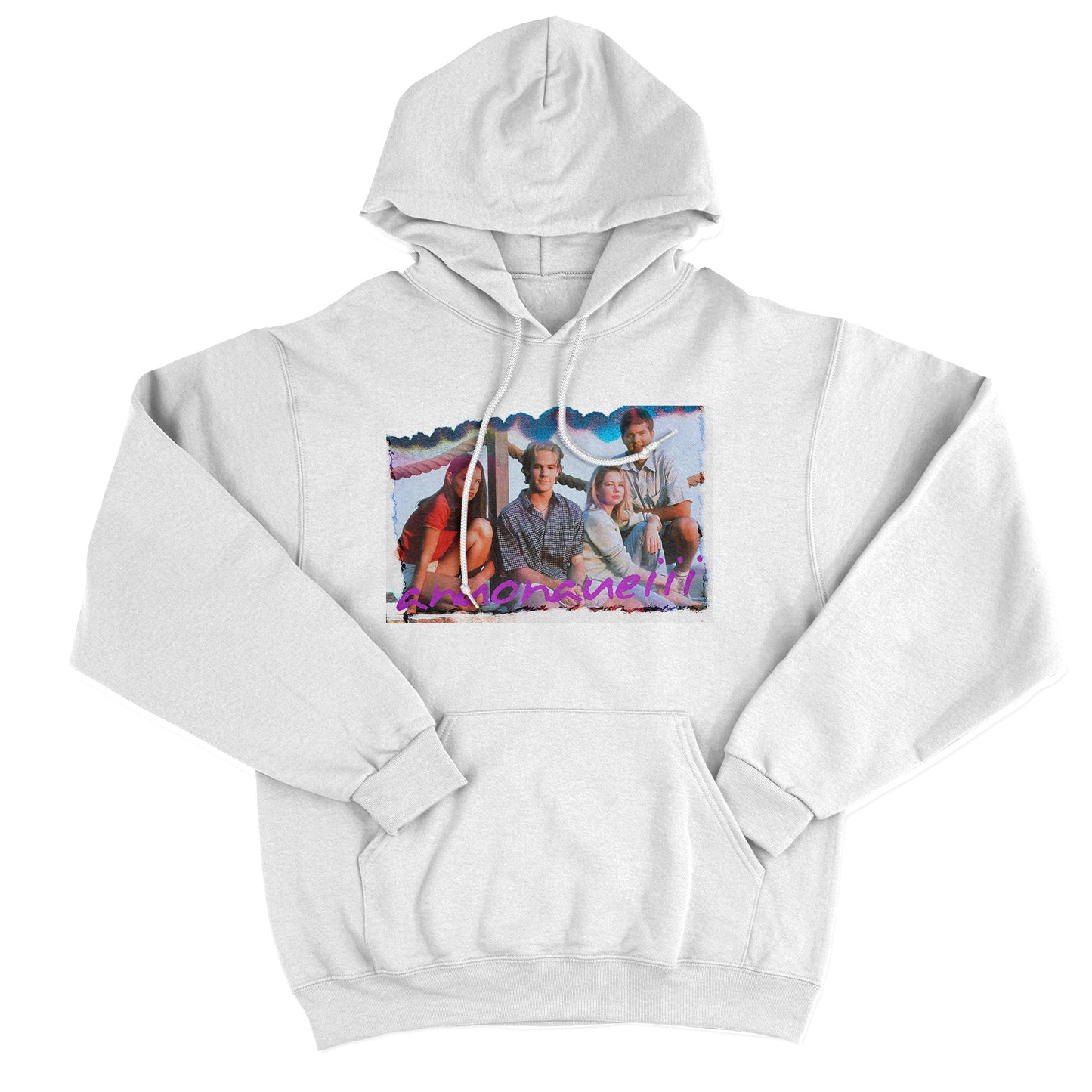 FELPA CAPPUCCIO ANUONAUEIII Dawson Joy Pacey Creek Bianca #chooseurcolor