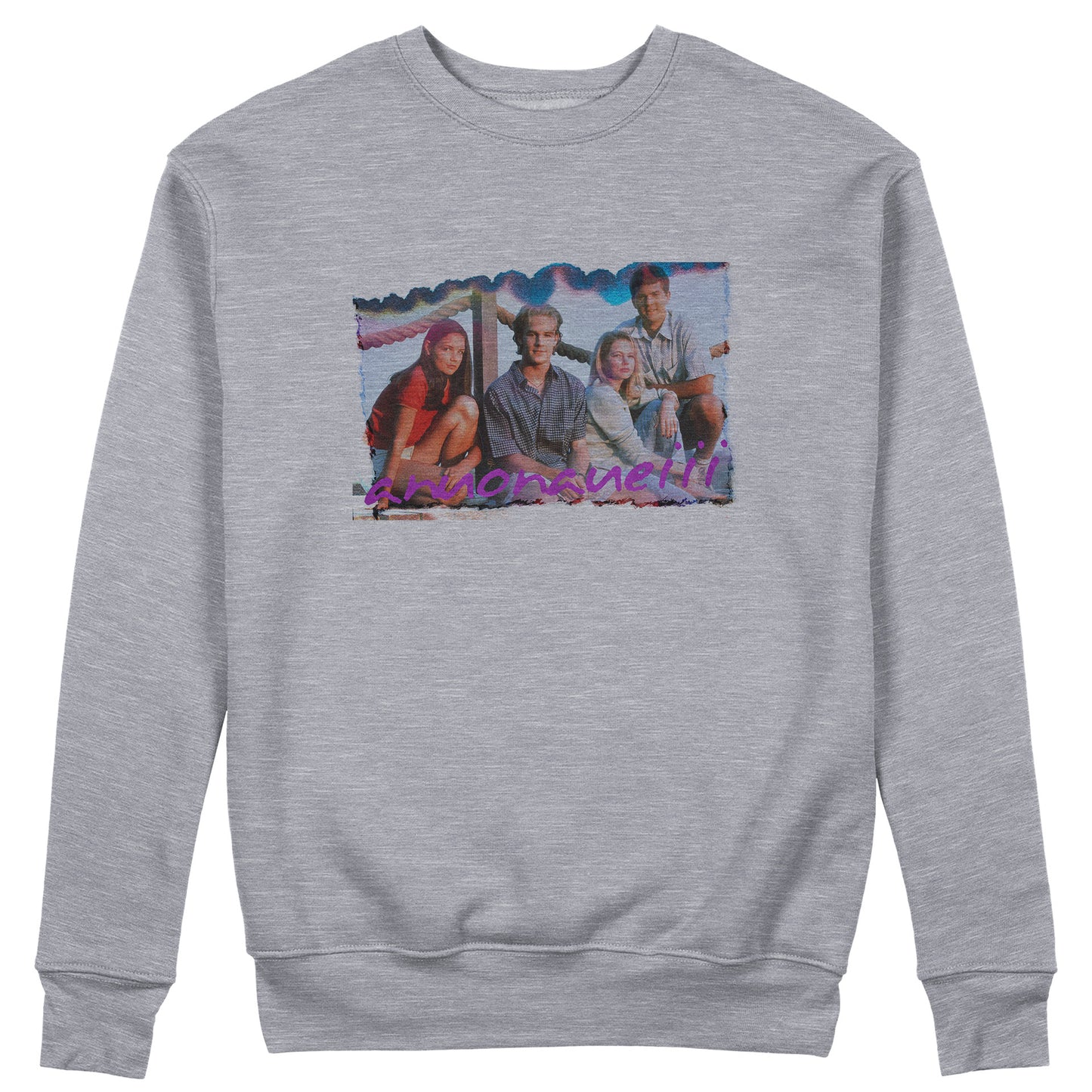 FELPA GIROCOLLO ANUONAUEIII Dawson Joy Pacey Creek Grigio #chooseurcolor