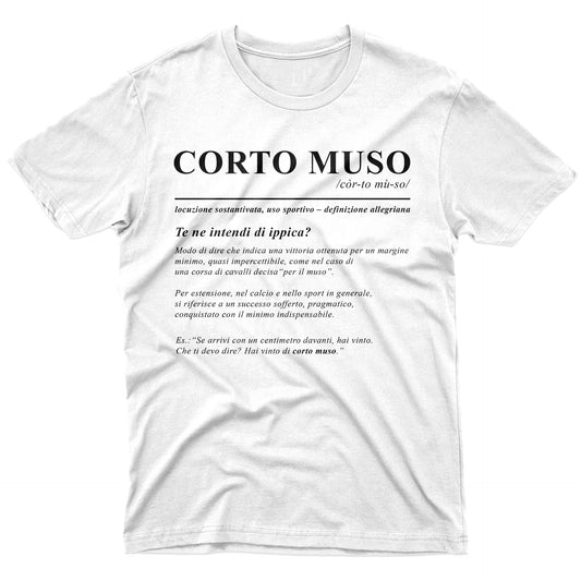 T-SHIRT CORTO MUSO te ne intendi di Ippica Max Risultatisti Allegri #chooseurcolor