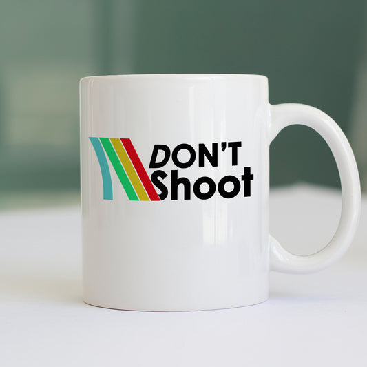 Tazza DON'T SHOOT arc riders gioco dell'anno nerd gaming Bianca #chooseurcolor