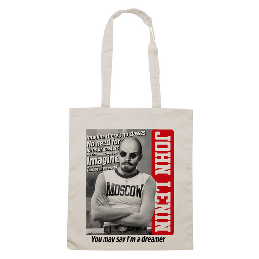 BAG CUC JOHN LENIN - immagine comunismo #chooseurcolor