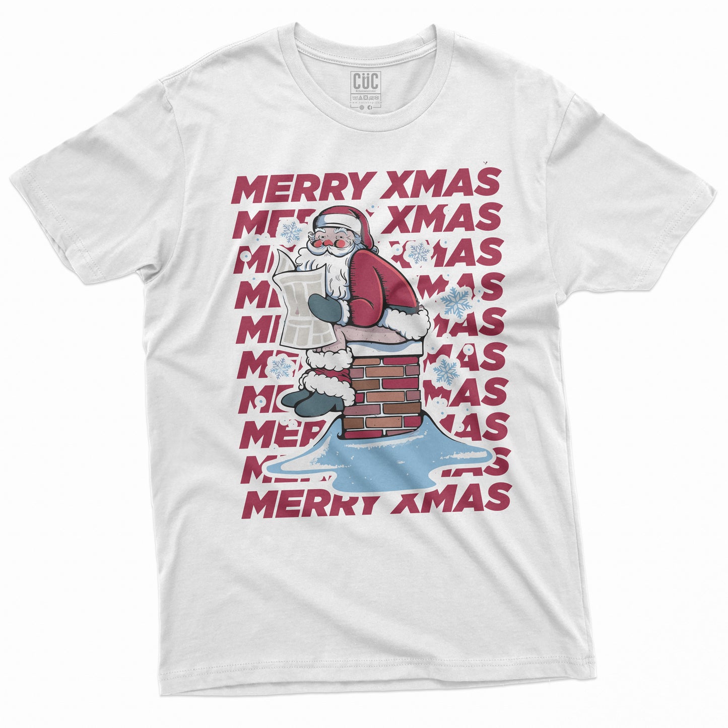 CUC T-Shirt Merry Xmas - Natale - #chooseurcolor