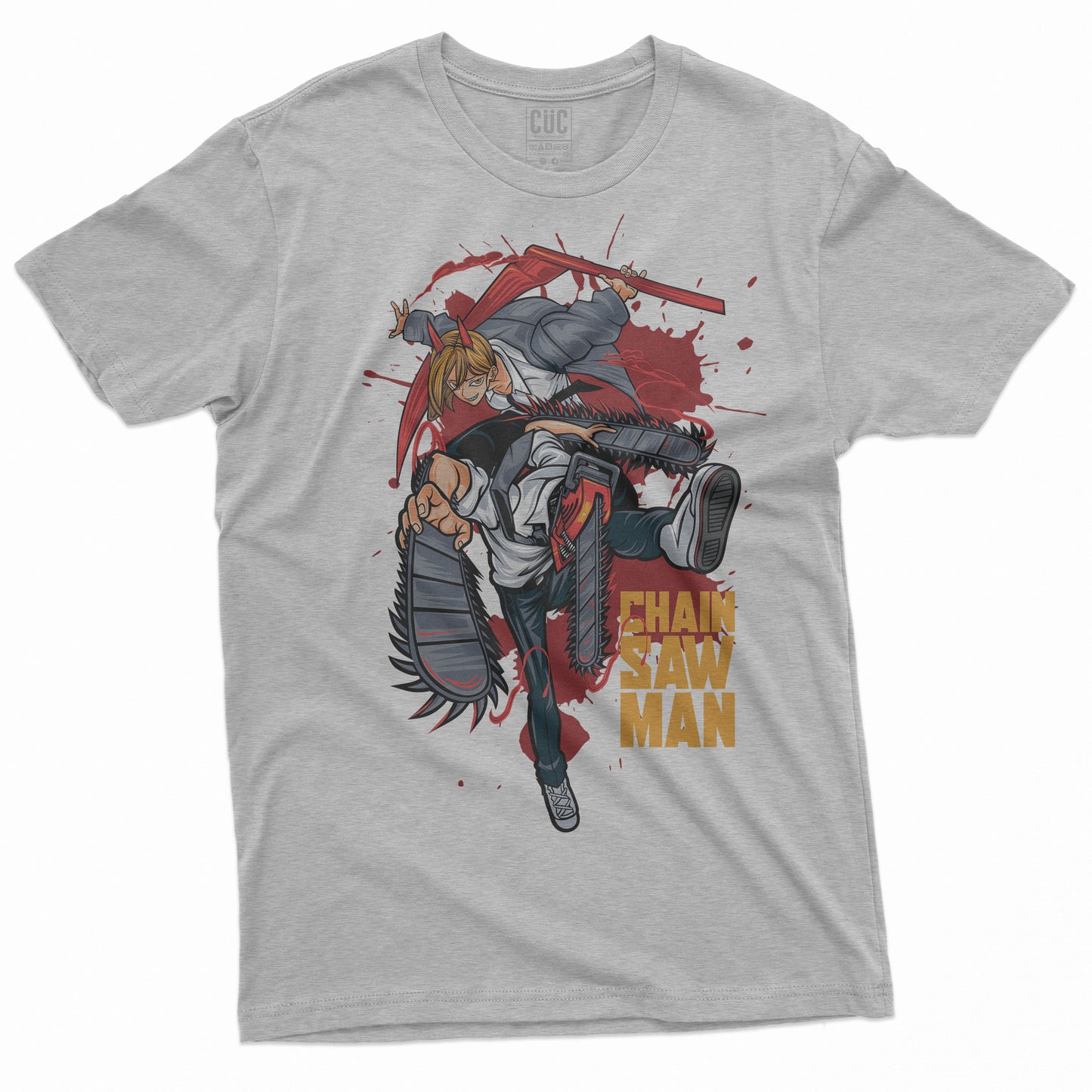 CUC T-Shirt CHAIN SAW MAN - manga anime #chooseurcolor