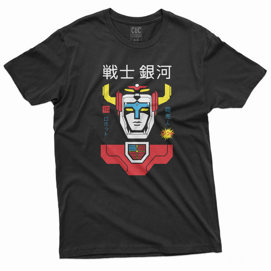 T-Shirt Voltron minimal - Robot Leoni- anni 80 cartoon #chooseurcolor