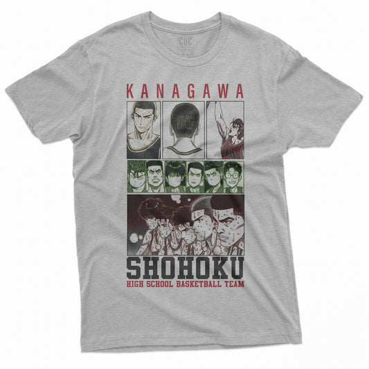 CUC T-Shirt SHOHOKU KANAGAWA - Basketball Team - Manga - Anime SLAM DUNK #chooseurcolor