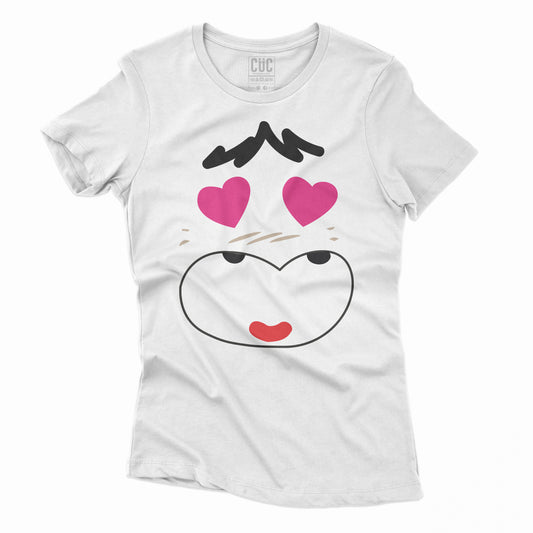 CUC T-Shirt HELLO FACE - spank faccione - cartoon anni 80/90 #chooseurcolor