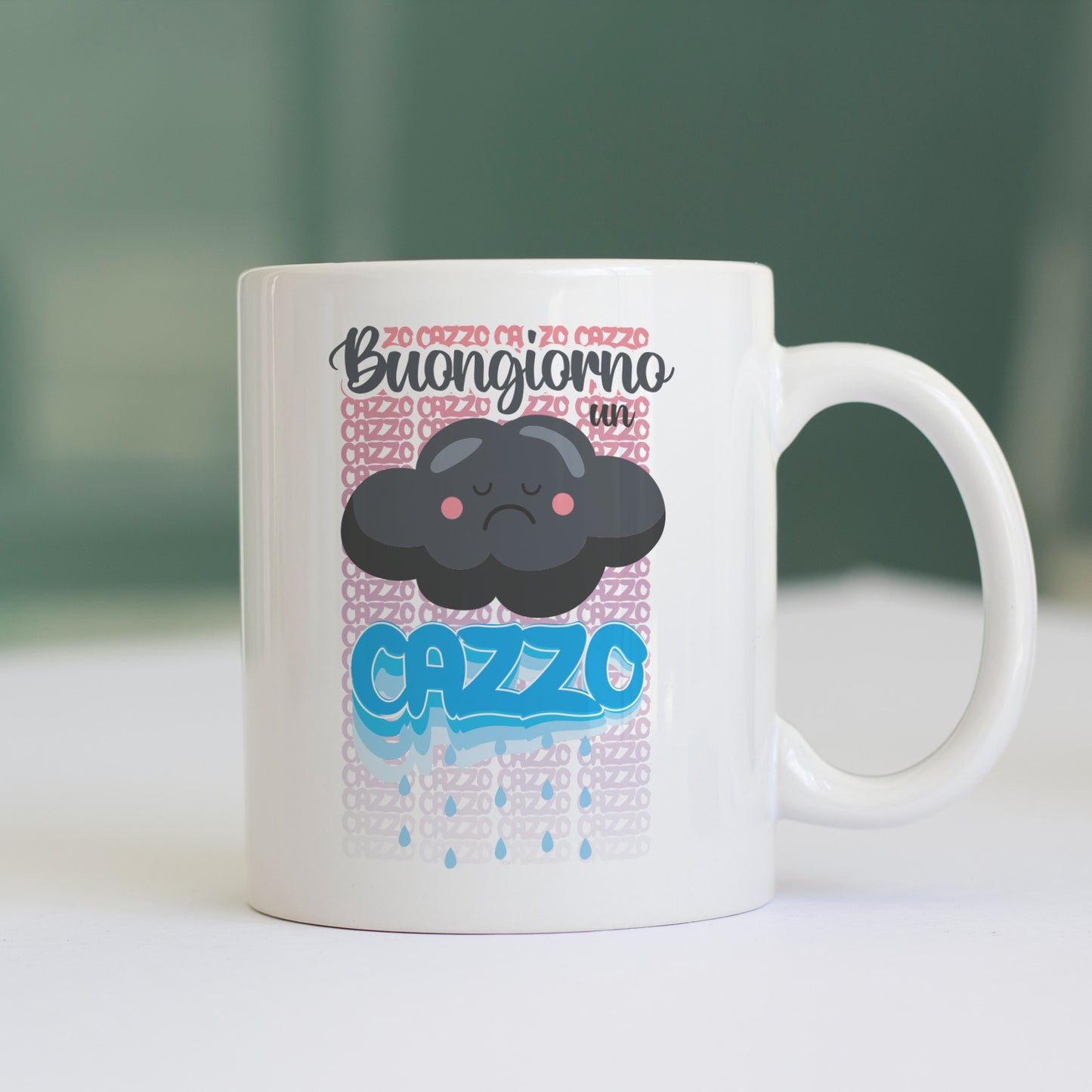 Tazza Buongiorno Un CaXXo Temporale #chooseurcolor