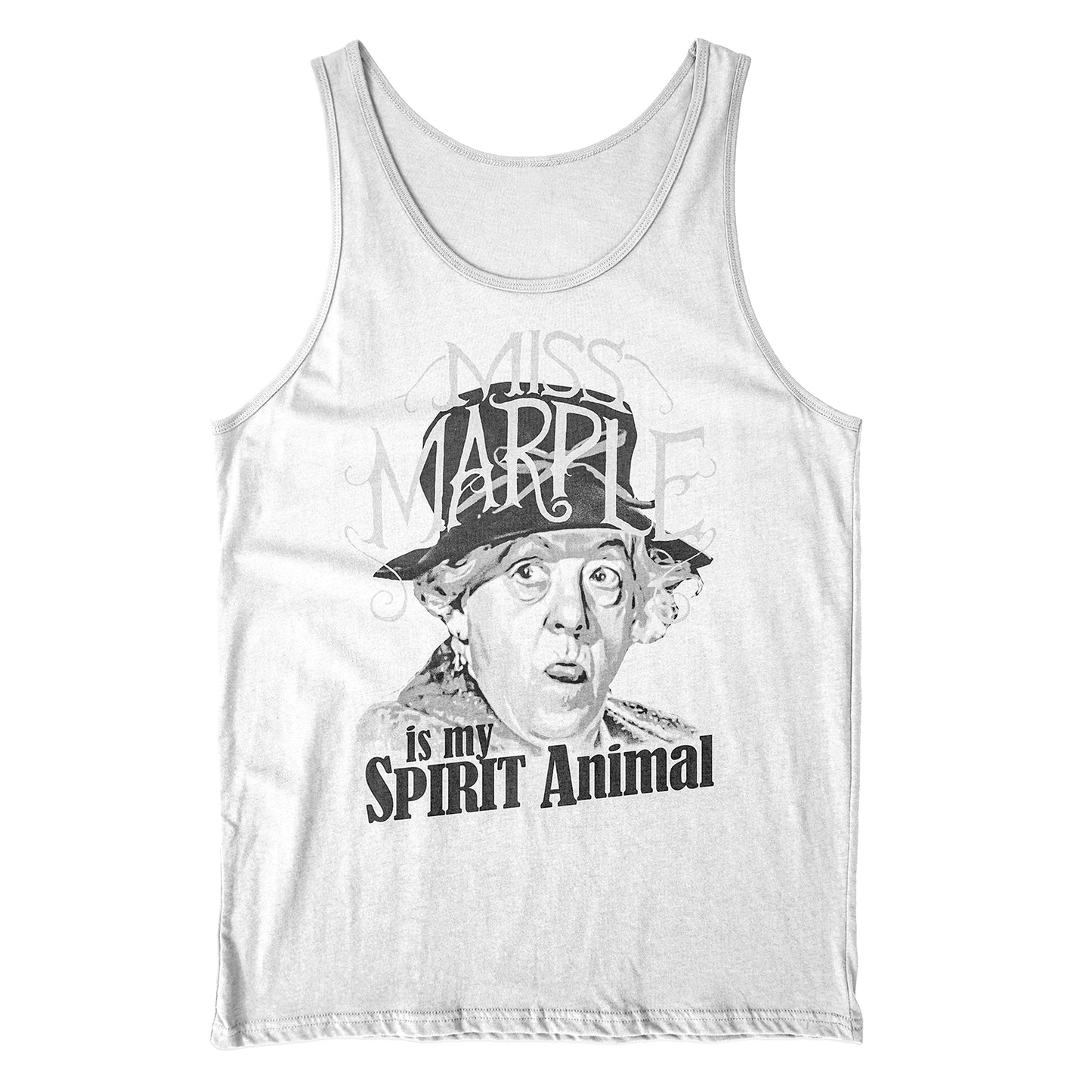 Canotta MISS MARPLE - Spirito Guida - Agatha Christie - Divertente #chooseurcolor