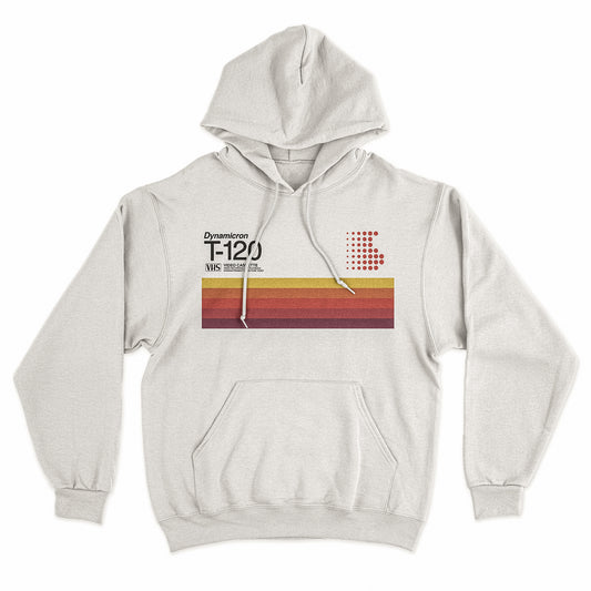 Felpa Cappuccio VHS T120 - Sweatshirt - Retro - #chooseurcolor