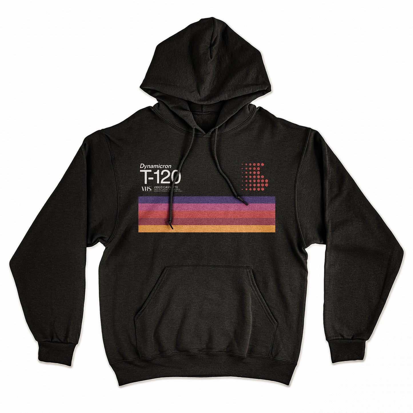 Felpa Cappuccio VHS T120 DARK - Sweatshirt - Retro - #chooseurcolor