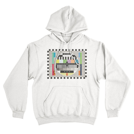 Felpa Cappuccio NO SIGNAL TV - Vintage - Retro Love #chooseurcolor