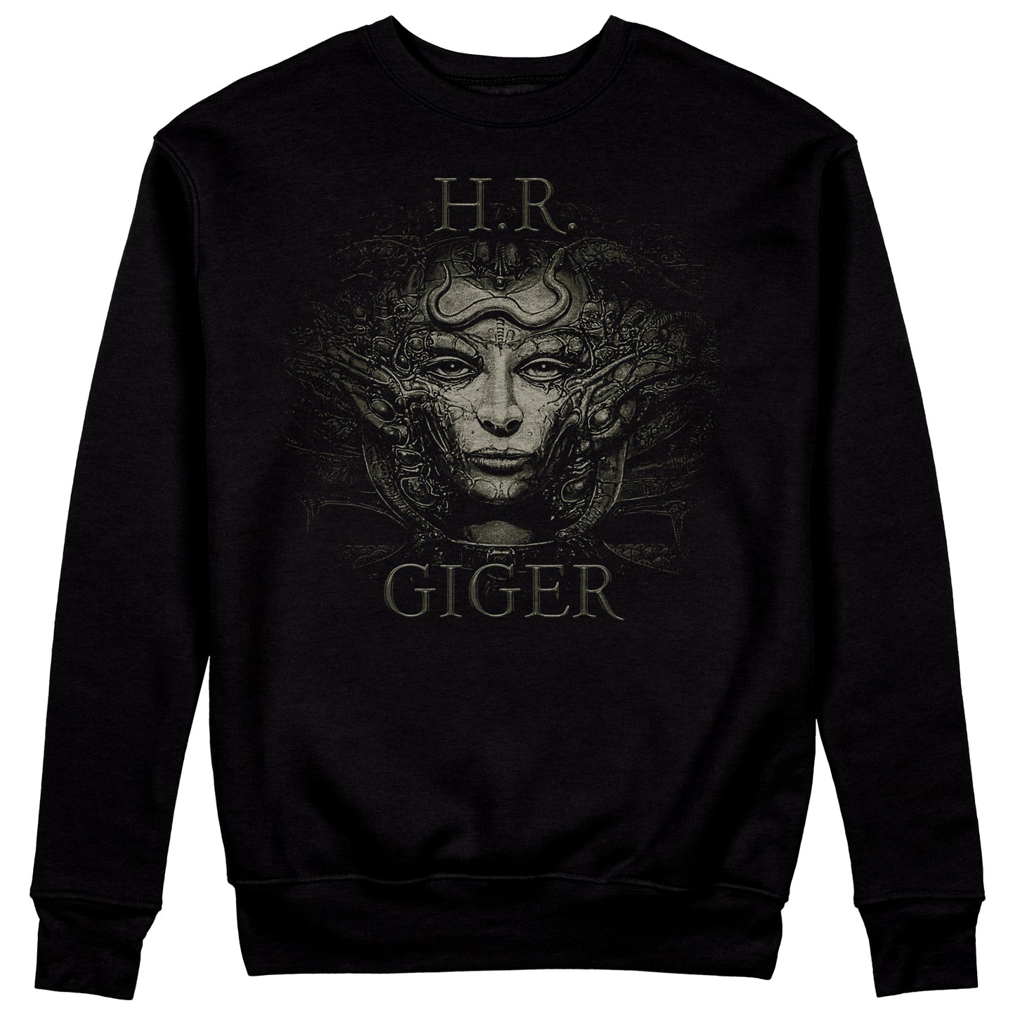 Felpa Girocollo HR G1G3R - Dark - Art - Giger #chooseurcolor